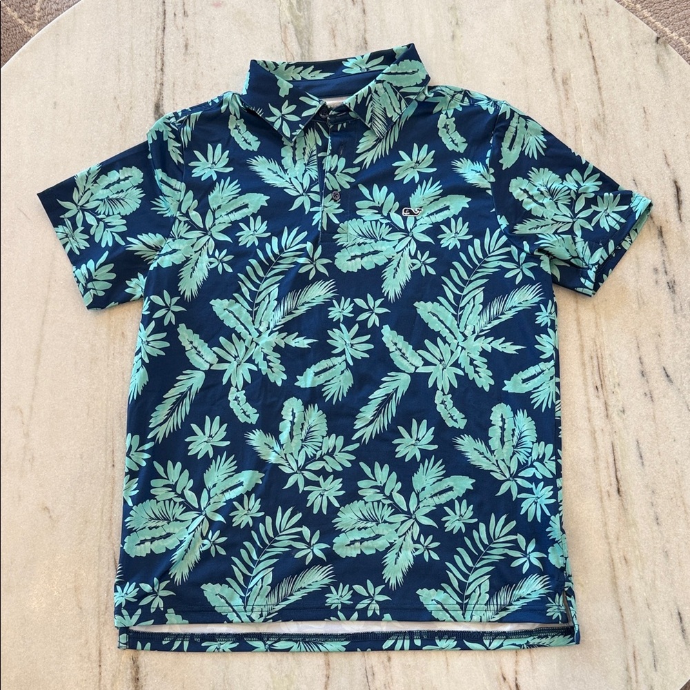 Vineyard Vines Boys Tropical Polo